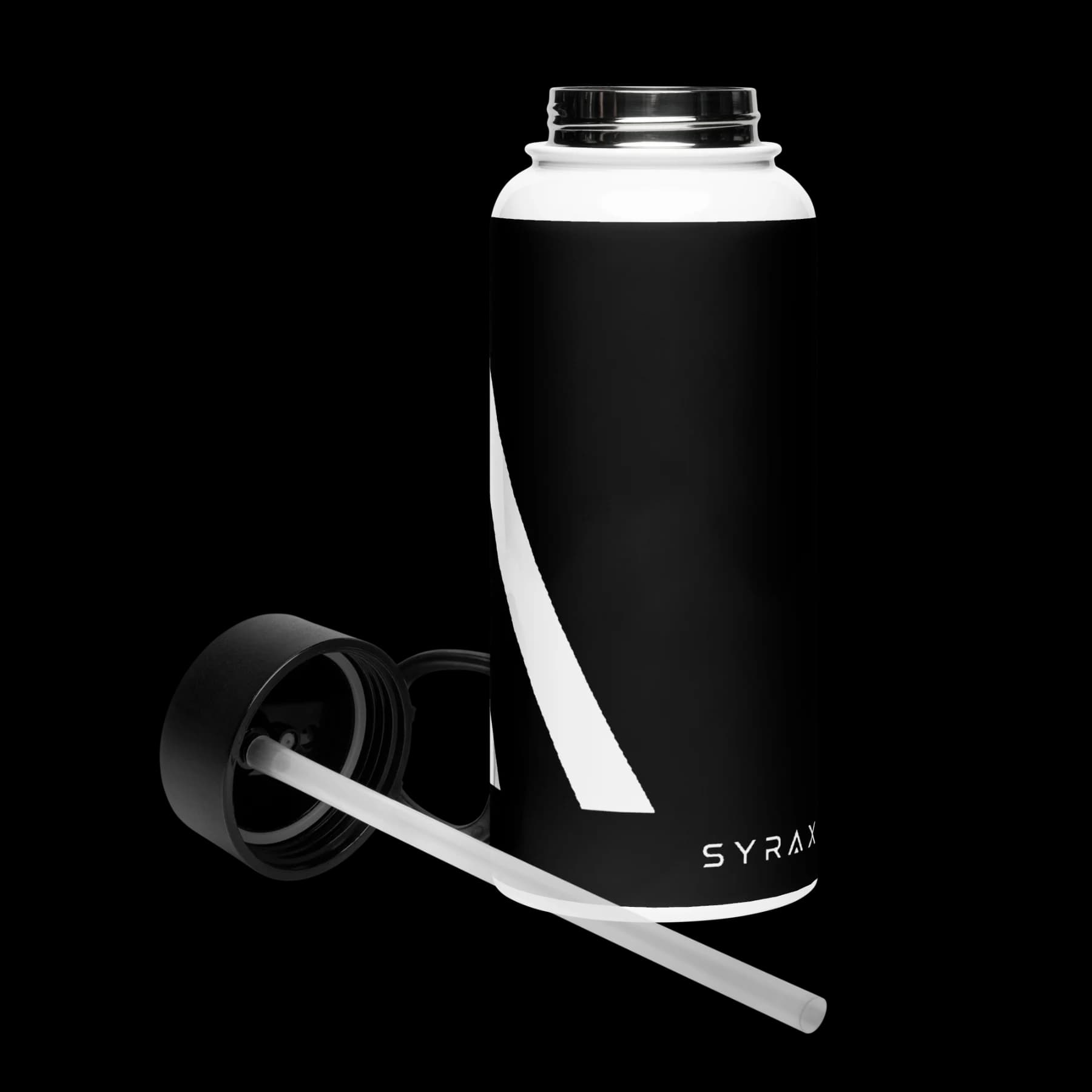 Stainless steel water bottle with a straw lid – Εικόνα 6 από 7
